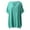 Green, variant on Plus Size Swimwear Patchwork Flower Border Sun Bikini Smock Skirt Beach Outfits for Women,A,A