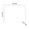 thumbnail image 2 of ToppiJoy White Metal Garden Arch Trellis,Steel Arch Trellis for,Various Climbing Plant Roses Vines,Garden Arbors and Arches,for Wedding Event Decoration,Easy to Assemble, 2 of 31