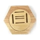 thumbnail image 1 of Soporte para Medallas de Panal ANGGREK Soporte de Exhibición de Medallas Deportivas Hexagonal de Madera, 1 of 8