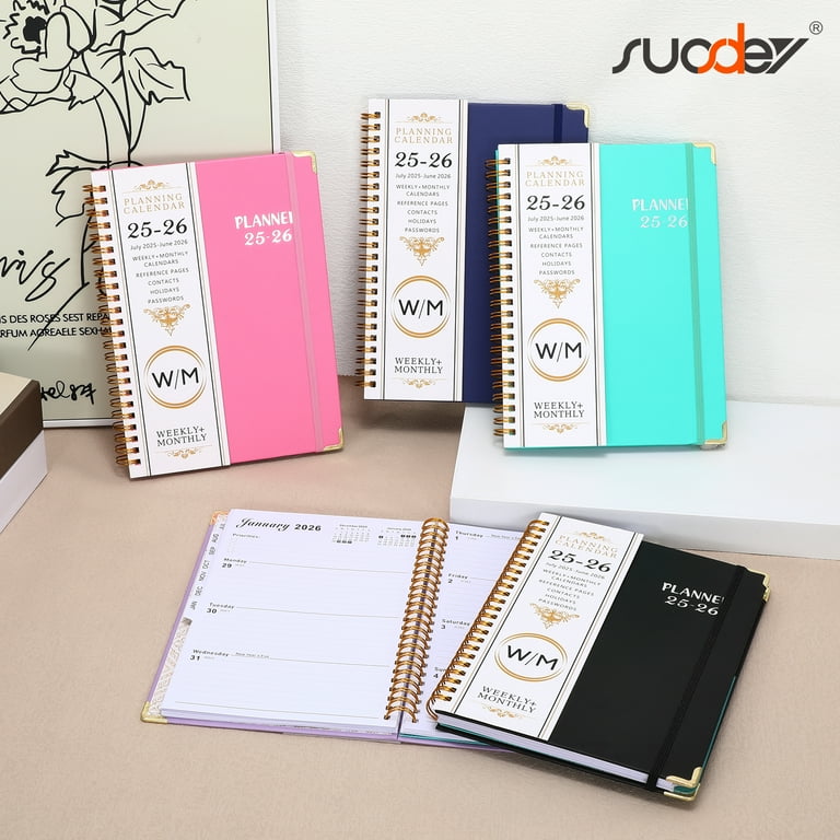 2024-2025 Academic Planner, A5 Notebook (6.3