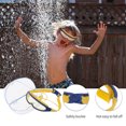 thumbnail image 4 of GOOHOCHY Gafas de natación para niños con montura grande, impermeables, antivaho y con tapón para los oídos (azules), 4 of 8