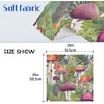 thumbnail image 7 of Mushroom Cloth Napkins Set of 4,20x20 Inches Napkins Cloth Washable Reusable Soft for Dinner,Wedding,Parties,Home Dinner,Tableative Decor Gift, 7 of 7