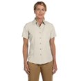thumbnail image 1 of Harriton Ladies' Barbados Textured Camp Shirt, 1 of 3
