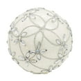 thumbnail image 4 of Kurt Adler 80MM Glass Silver Jeweled Ball Ornaments, 6-Piece Box, 4 of 5