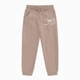 thumbnail image 4 of zuwimk Baby Girl Fall Winter Outfit Infant Letter Print Long Sleeve Sweatshirt and Jogger Pants Girl Clothes(Coffee,2-3 Years), 4 of 6