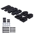 thumbnail image 4 of 2inch Full Lift Kit Front Rear Lifting Carbon Steel Spacers 2" Front Rear Full Lift Kit Suspension Rise Mount Brackets   Compatible With  Rhino 450/660/700 ATV, 4 of 8