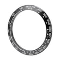thumbnail image 4 of Inserto de bisel de cerámica para reloj, accesorio protector, número de repuesto, inserto de bisel de reloj para tienda, fuente blanca, fondo negro, 4 of 10