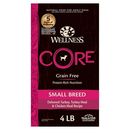 UPC: 0076344884170 | Wellness CORE Natural Grain Free Dry Dog Food Small Breed 4-Pound Bag
