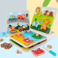 thumbnail image 3 of 3d Puzzles For Kids Wooden Educational Puzzles Toy Baby Learning Toy, 3 of 5