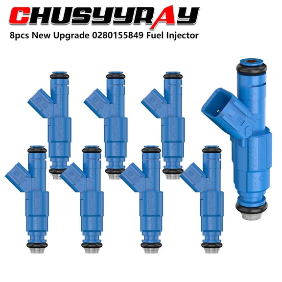 8pcs Original 0280155849 Fuel Injector For 2001-2003 Dodge Durango 4.7L V8