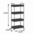 thumbnail image 2 of Household Floor Storage Rack Living Room Bedroom Storage Trolley Movable Multi-layer Kitchen Gap Storage Rack, 2 of 4