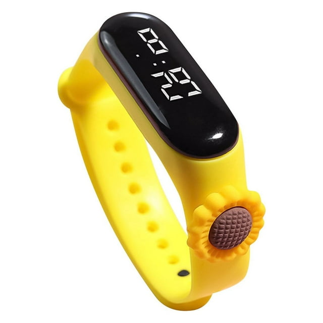 Reloj inteligente femenino reloj deportivo infantil pulsera al aire libre reloj electrónico pulsera infantil / verde