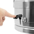 thumbnail image 6 of 20 Liter 5.28 Gallon Stainless Steel Milk Can Wine Milk bucket Wine Pail Bucket Milk Can Tote Jug with Sealed Lid Heavy Duty, 6 of 15
