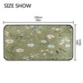 Long Floor Mat 39x20Inch Kitchen Mat Bathroom Mat Living Room Mat ...
