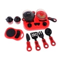 thumbnail image 1 of serony 13 Pieces Plastic Simulation Kitchen Cookware Toys Simulation House Kitchen Set Toy Kitchen Toys Simulation House Kitchen Utensils Tools, 1 of 9