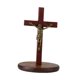 thumbnail image 2 of Figura de crucifijo de Jesús, regalo, adorno de escritorio, estatua religiosa de oración Oro, 2 of 9