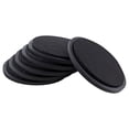 thumbnail image 1 of Prácticos de costa absorbentes para las bebidas con el tenedor, prácticos de costa del silicón con el parte movible del fieltro suave, 1 of 7