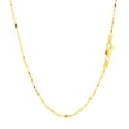 thumbnail image 3 of ARAIYA JEWELRY 14K Yellow Gold 1.27 mm Bead Chain 20'' for Women, 3 of 6