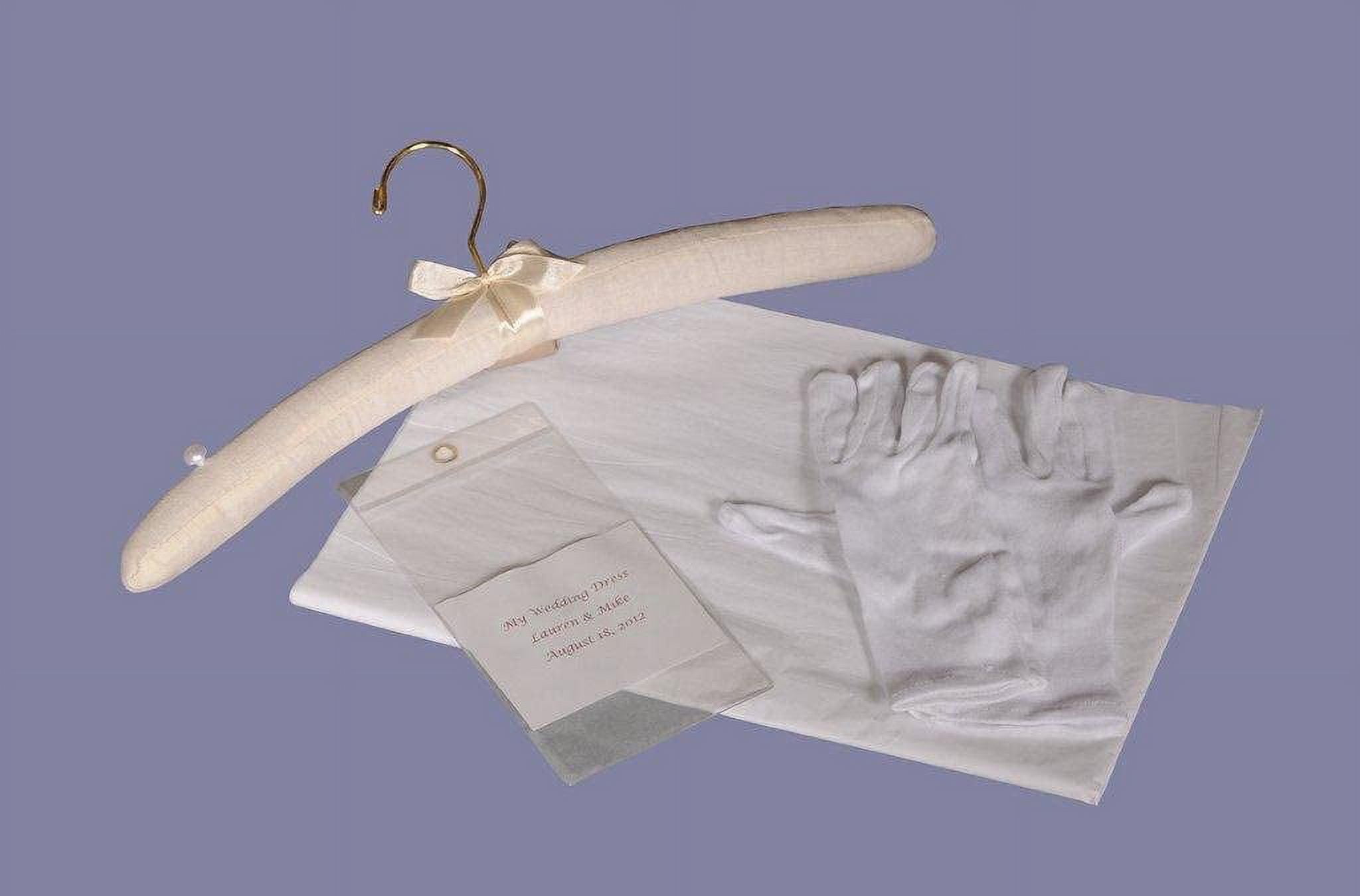 Foster-Stephens, Muslin Acid-Free Cotton Wedding Gown Garment Bag | 70" Long Wedding Dress Storage and Preservation | Closet Storage for Dresses