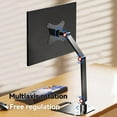 thumbnail image 5 of Monitor Stand Quick-Release Mount Aluminum Alloy Desktop Stand for 17-25 Inch Monitor Holder Support Bracket, 5 of 8