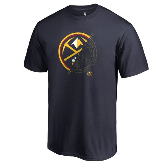 Men's Navy Denver Nuggets X-Ray T-Shirt