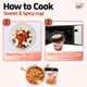 thumbnail image 3 of Instant Tteokbokki Cup (Cheese, 2 Cups) Korean Street food with cheese flavored sauce Topokki Rice Cake - Quick & Easy to Prepare, 3 of 5