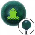 thumbnail image 1 of Green Cruiseship Green Metal Flake Shift Knob with M16 x 1.5 Insert Shifter Auto, 1 of 1