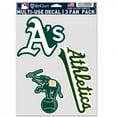 thumbnail image 1 of Oakland Athletics 3 Fan Pack Decals, 1 of 1