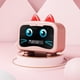thumbnail image 3 of Reloj despertador con forma de gato de dibujos animados para niños, Altavoz Bluetooth, reloj de mesa LED, Mini reloj despertador recargable con Bluetooth, reproductor de música de bajo, 3 of 5