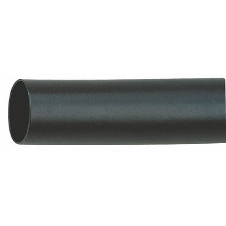 UPC: 0051128597309 | 3m Shrink Tubing 4 ft Blk 0.375 in ID PK12 EPS300-3/8-48 -BLACK-12 PCS