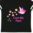 thumbnail image 4 of Inktastic I Love My Papa Girls Toddler T-Shirt, 4 of 5