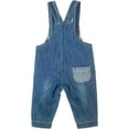 thumbnail image 2 of Peacolate 3M-3Years Baby Boy Blue Denim Overalls Dog Pants for Infant Toddler Kids,Dog,9-12M, 2 of 4