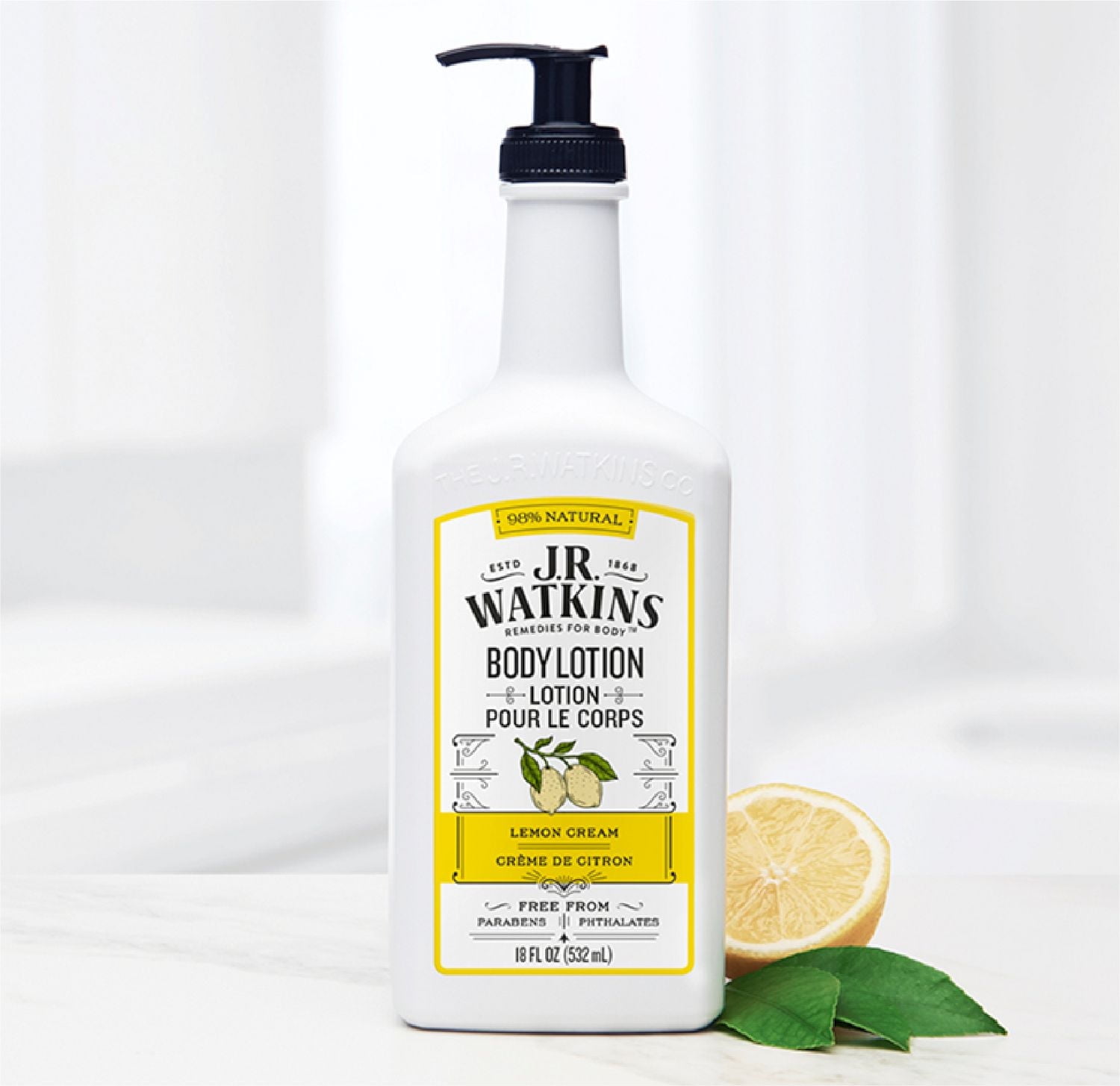 J.R Watkins Lemon Cream Daily Moisturizing Lotion - Walmart.ca