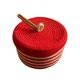 thumbnail image 2 of Cesta de almacenamiento de cuerda con tapa, organizador de cuerda, vacía, con tapa, multiusos, tejida Manzana, 2 of 5