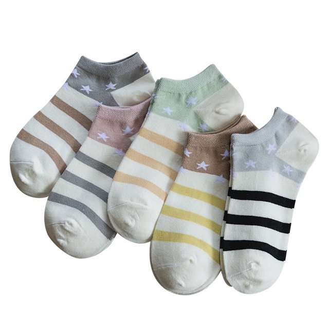 TIEVOSA 5 Pairs Print Socks for Women Men Girls Series Print Colorful Pattern Novelty Cute UniSocks