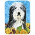 thumbnail image 1 of Carolines Treasures SS4130LCB Bearded Collie Glass Cutting Board - Large, 1 of 1