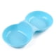 thumbnail image 5 of Plato doble para perros y gatos comedero de agua para cachorros platos para beber para mascotas (azul) JShteea Libre de BPA, 5 of 6