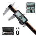 thumbnail image 1 of Pinza digital HARDELL recargable con pantalla LCD de acero inoxidable de 0-150 mm, 1 of 7