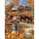 thumbnail image 1 of Kit 5D DIY Con Taladro Parche Calabaza Cosecha Otoño 30x40cm, 1 of 9