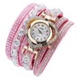thumbnail image 3 of Reloj de pulsera jinwen lujo mujer esfera corazón rosado, 3 of 6