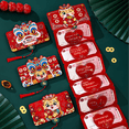 thumbnail image 3 of Large-Sized Foldable Dragon Year Red Envelope with Creative Design - Durable High-Quality Material, Traditional Feel for Holiday Gift Giving, Bulk Purchase Available for Companies & Organizations, 3 of 6