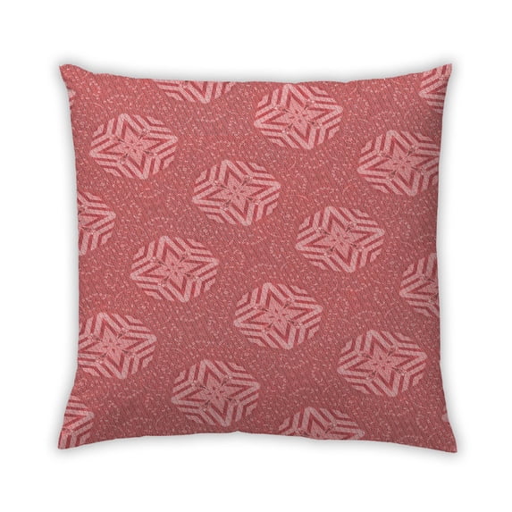 Ahgly Company Outdoor Square Contemporary Throw Pillow, 18 inch by 18 inch