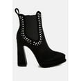 thumbnail image 6 of Dalton Studs Embellished High Ankle Boots, 6 of 10