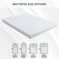thumbnail image 2 of Full Mattress for Kids, 5 Inch Twin Bed Mattresses in a Box, Gel Memory Foam Mattresses for Cooling Night Sleep, Pressure Relief, CertiPUR-US Certified, 2 of 8