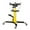 Yellow, variant on Garvee Heavy Duty Transmission Jack, 1322 lbs Hydraulic Floor Jack with Foot Pedal & 360° Wheels for Auto Shops, Garage, Yellow