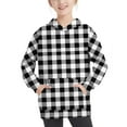 thumbnail image 1 of Chandail à Col Rond pour Bébé, Chandail à Col Rond Surdimensionné, Chandail à Capuchon Surdimensionné à Col Rond Mode pour Enfants Chandail à Manches Longues 4-14 Ans pour Filles et Garçons, 1 of 8