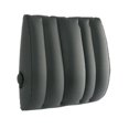 thumbnail image 4 of Almohada lumbar inflable Soporte lumbar almohada asientos de automóvil doblado almohada ergonómica almohada de viaje de colchón de espalda baja, para Gris, 4 of 8