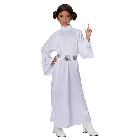 Rubies Star Wars Childs Deluxe Princess Leia Costume, X-Small