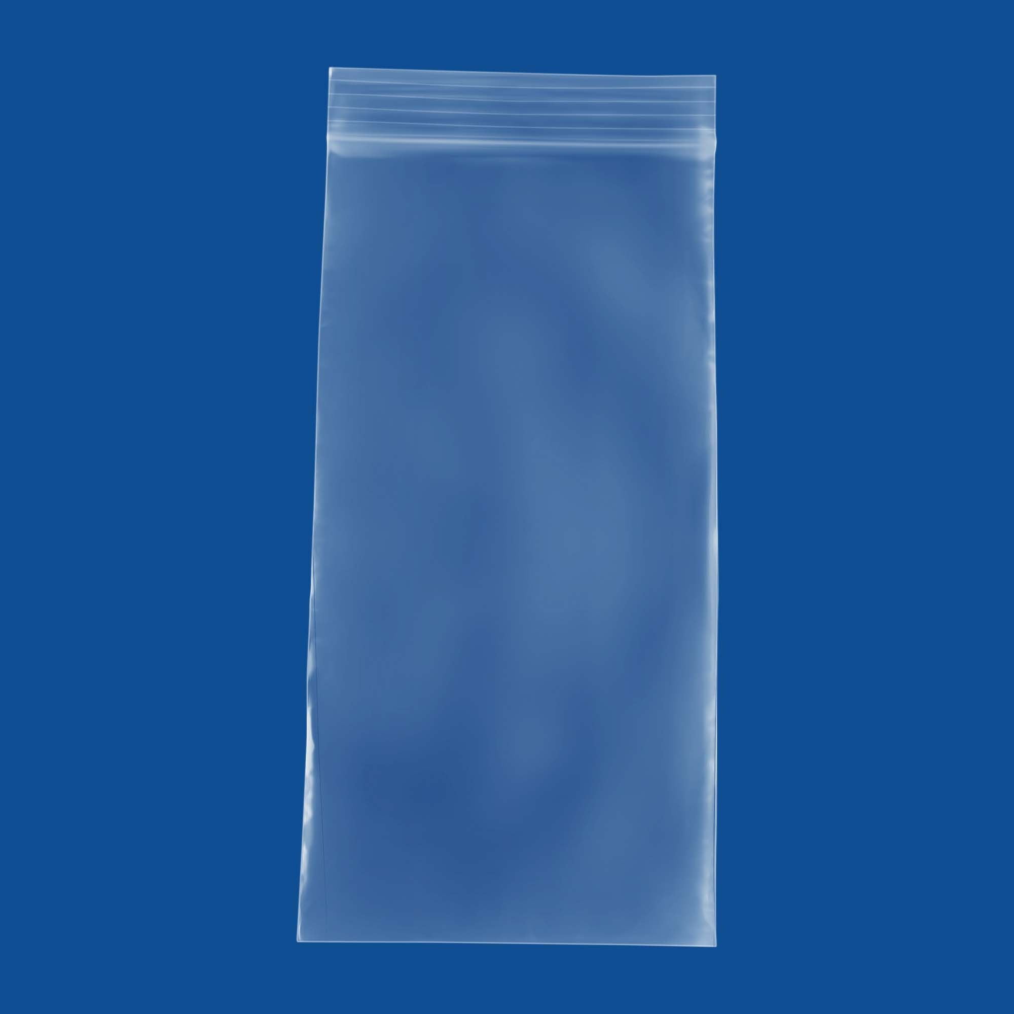 1000 Poly Storage Reclosable Clear Zipper Bags 2.4 Mil_2.7" x 3.9"_70 x 100mm 