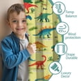 thumbnail image 3 of Blackout Kids Curtains,Cute Dinosaur Pattern Childrens Insulated Curtains Set Of 2,Bedroom Essentials,Toddler Room Decor 42x84in(106x213cm), 3 of 4